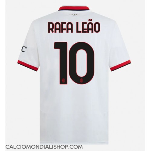 Maglie da calcio AC Milan Rafael Leao #10 Seconda Maglia 2024-25 Manica Corta